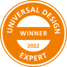 UNIVERSAL DESIGN Winner 2022 EXPERT
