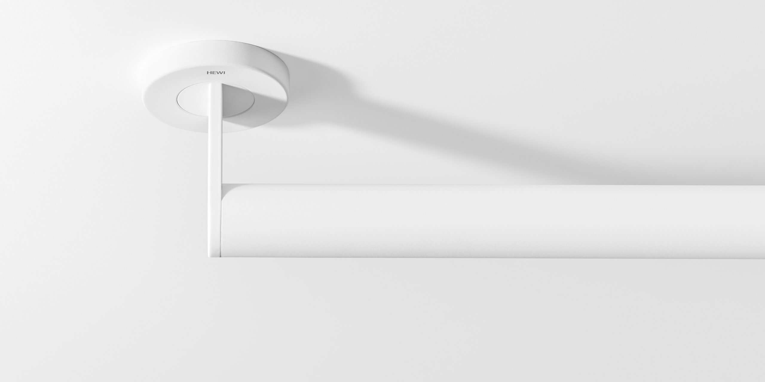 HEWI grab rail white matt Stainless steel grab handle in matt white colour