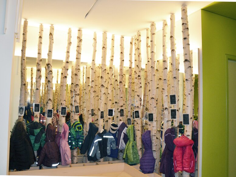 Heining children's centre in Passau Gaderoben