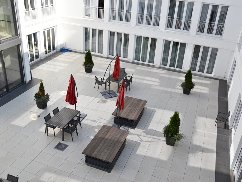 Philosophenweg senior citizens' residence in Wetzlar Terrace