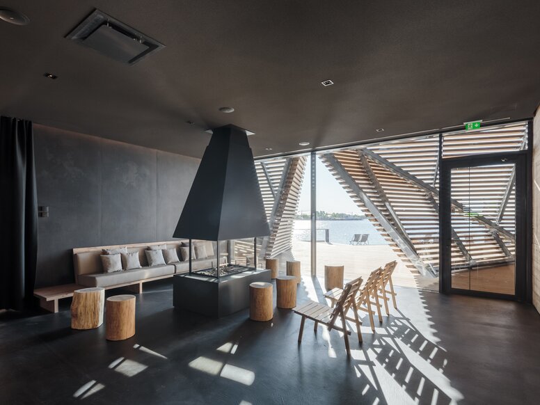 Sauna Löyly in Helsinki Sauna room